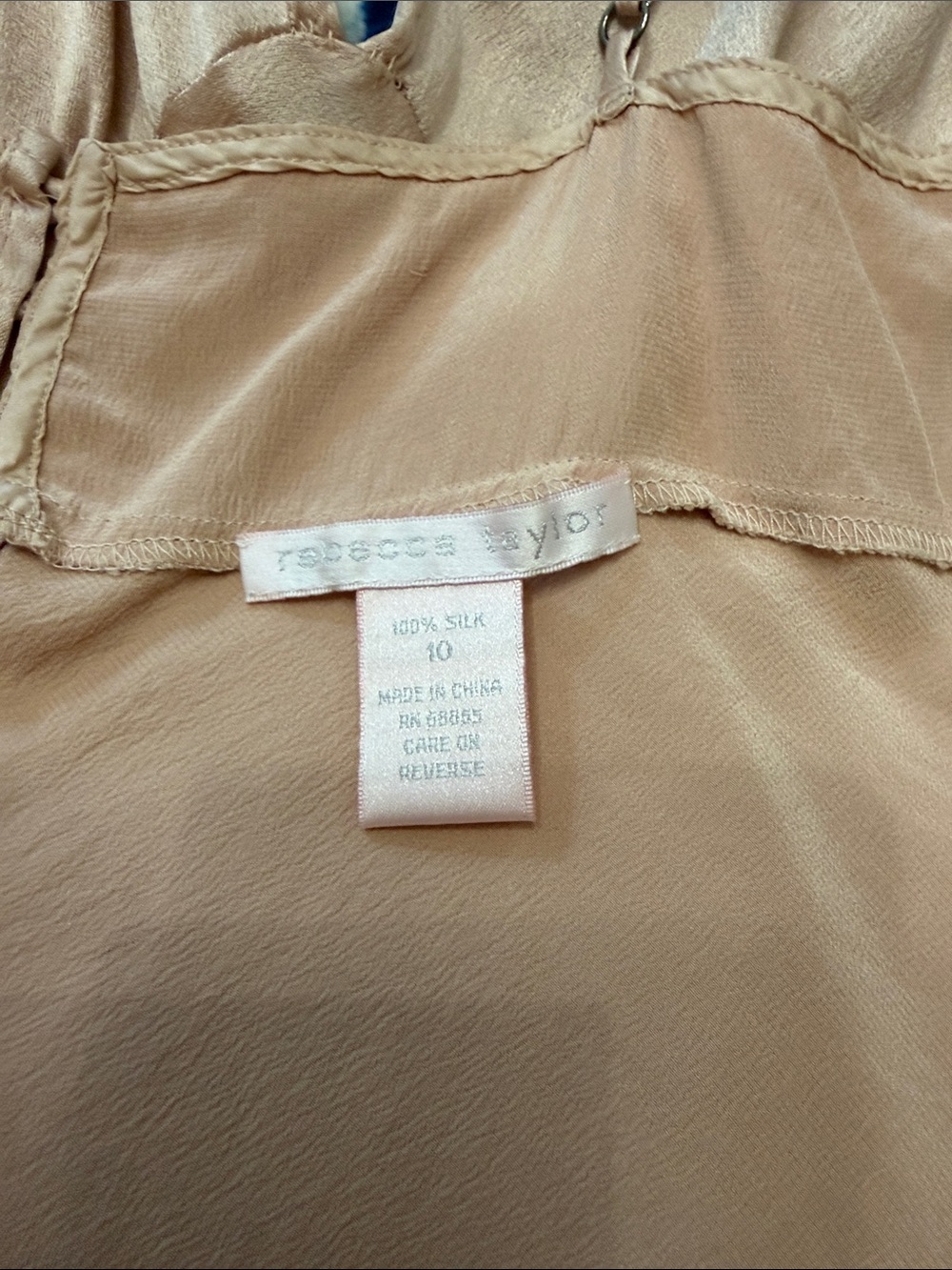 Rebecca Taylor Blush Pink Satin Camisole - Picture 3 of 9